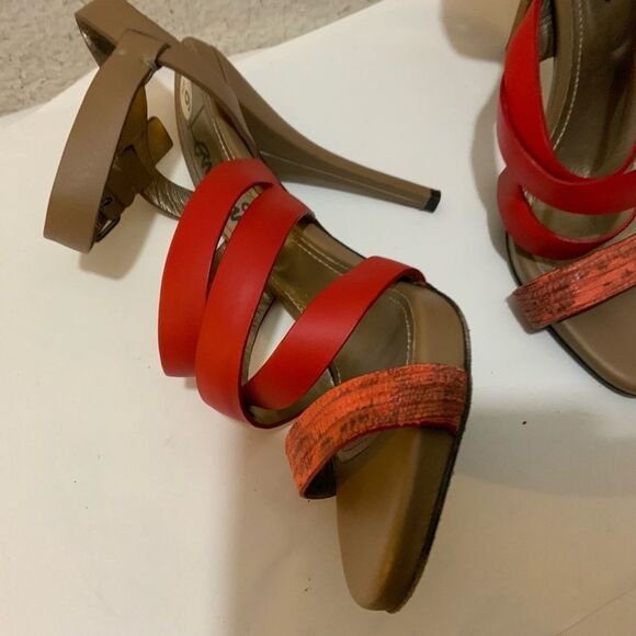Lanvin/ Heels/ Sandals/ leather size 9 - Picture 11 of 15